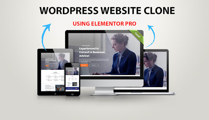 clone wordpress website or duplicate website with elementor pro