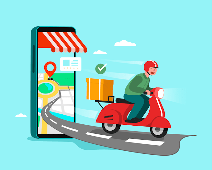 Create online food delivery app with delivery boy by Raviwily Fiverr