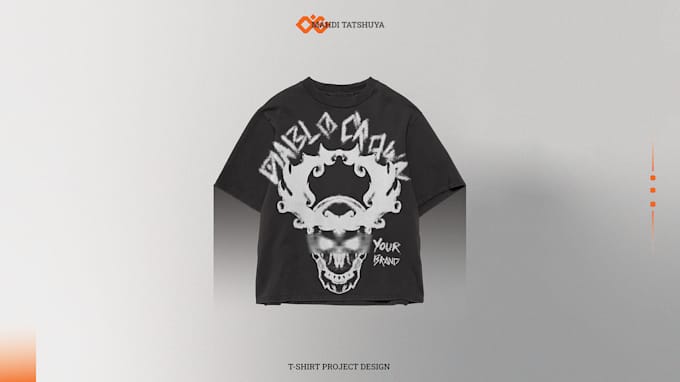 make unique abstract streetware for t shirt and hoodie