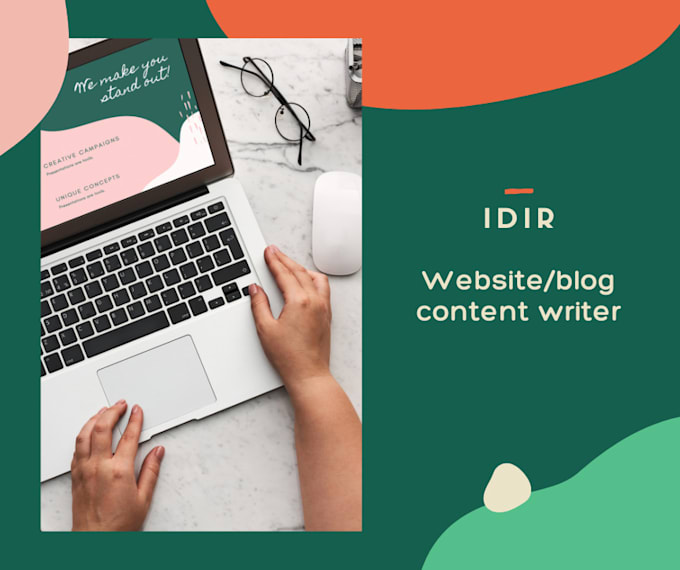 write high quality SEO optimized website and blog posts