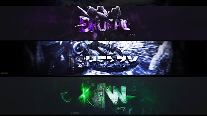 do 3d youtube gfx banner for you