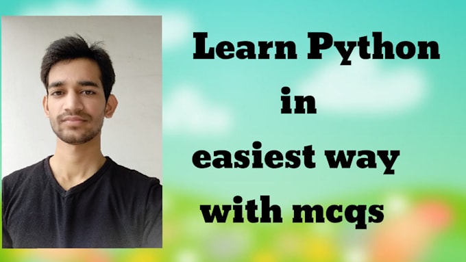 Tutor you python programming with 100 mcqs by Python_bro | Fiverr