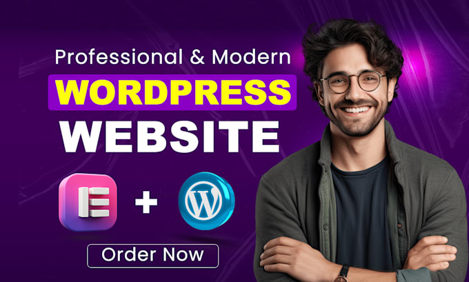 design, convert or rebuild wordpress website with elementor pro