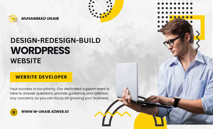 be your wordpress developer who converts visitors into clients