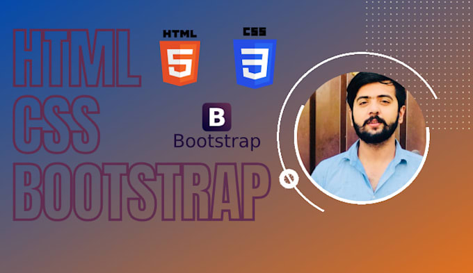 Design website front end using bootstrap,html,css by Umer110110 | Fiverr