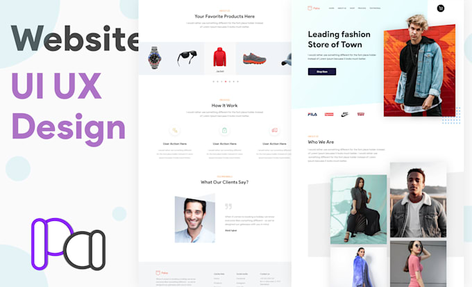 Do figma website design ui ux, and web app ui ux design by Pixelart ...