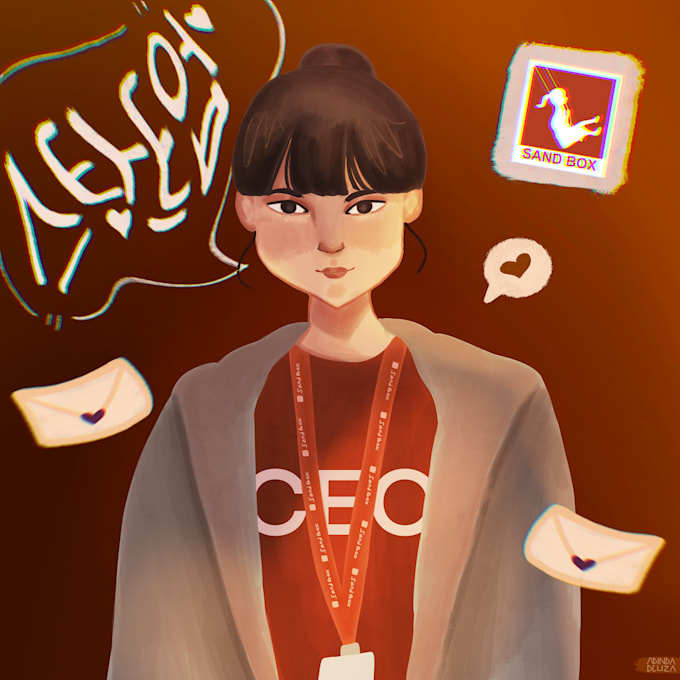 draw custom digital illustration