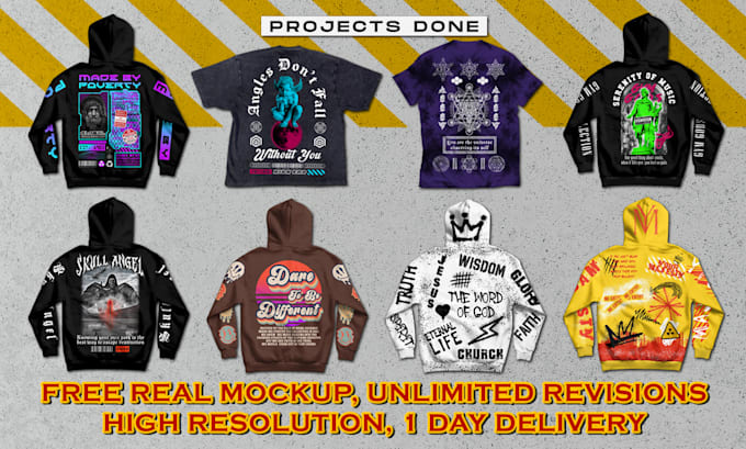 do urban streetwear design for clothing
