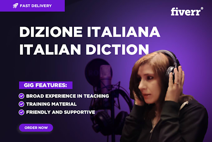 teach you proper italian diction