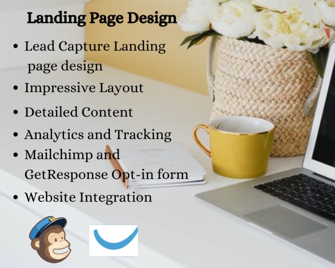 lead capture page squeeze page lead magnet mailchimp getresponse landing page