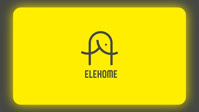unique elephant logo design with fast turnaround time