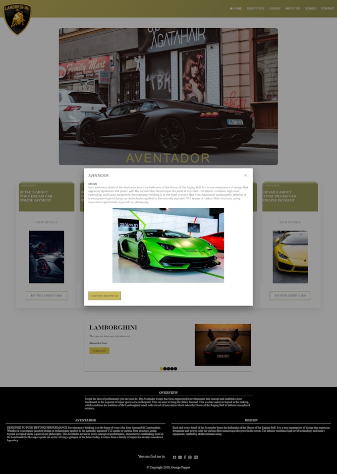 Create a website from scratch using html and css by georgepappas7 fiverr