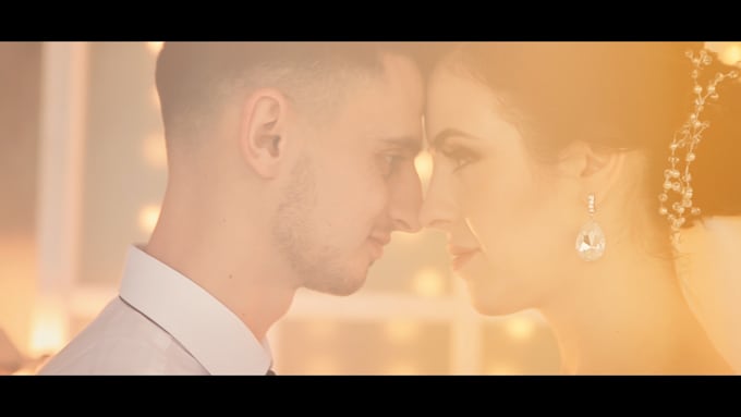 edit a professional wedding video