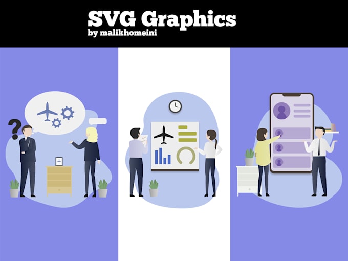 design svg graphic for website