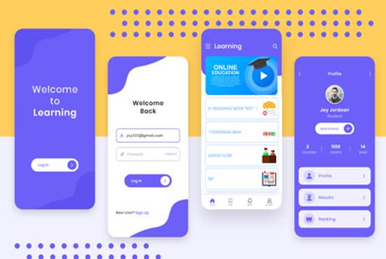 develop complete educational apps for schools, classes and academies