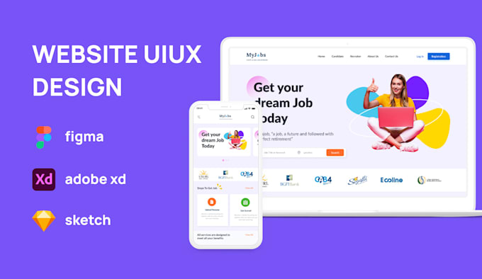be your expert website uiux designer