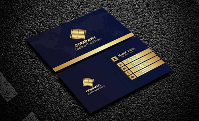 do minimalist business card design superfast