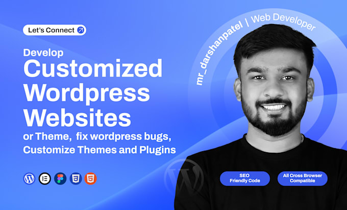 develop custom wordpress website or theme, fix bugs, theme customization