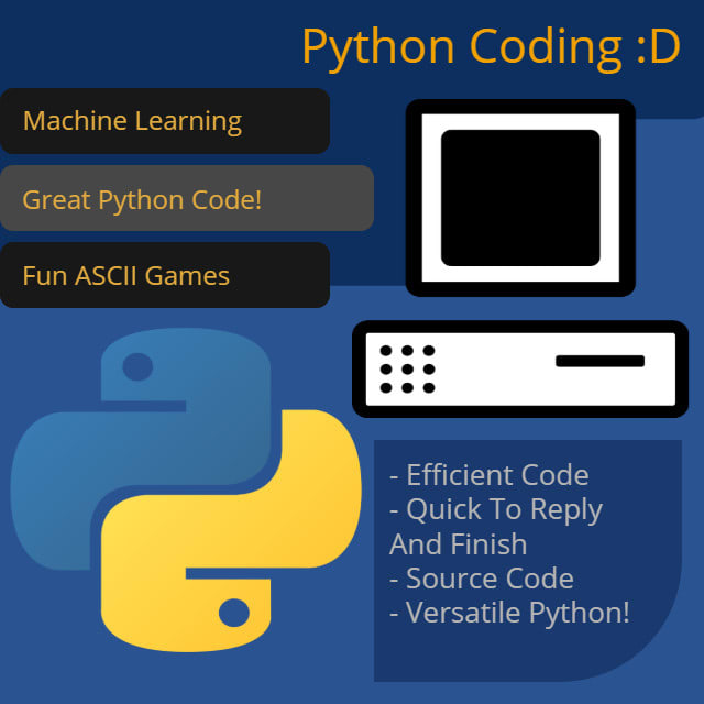 Create a simple python ascii game by Alex_f_code | Fiverr