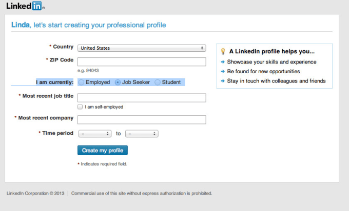 Hire a freelancer to create a personal social network account for you