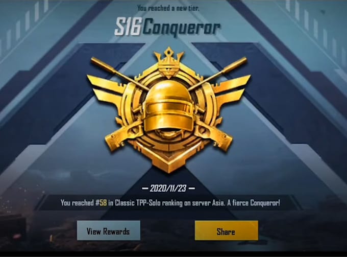 Help You To Push Rank For Conqueror In Pubg Mobile By Moonyaseen162 Check your profile, track match history, and server maintenance progress here. fiverr