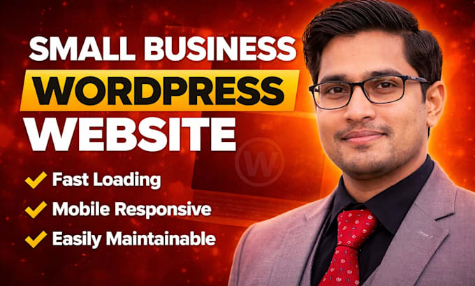 design a responsive elementor wordpress website