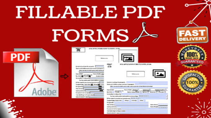 create or format pdf fillable form within 2 hr