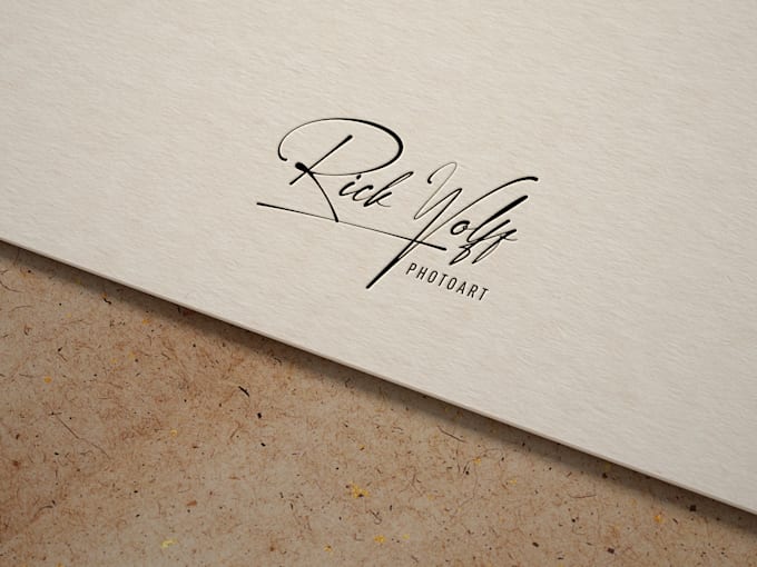 design photography signature logo
