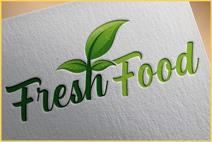 design customized food, coffee shop, cafe, bakery, bbq, and restaurant logo