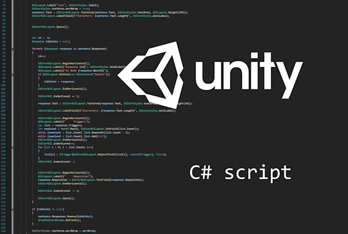 Write code for your unity project by Thejonu | Fiverr
