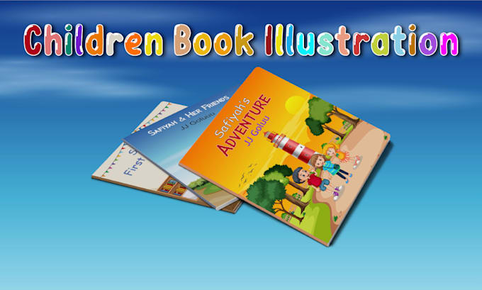 draw children story book illustrations