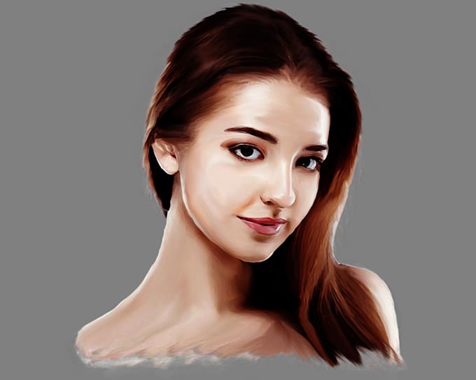 Do realistic portrait oil painting best gift by Tonmoyatono Fiverr