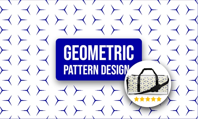 create geometric and abstract seamless patterns for textiles