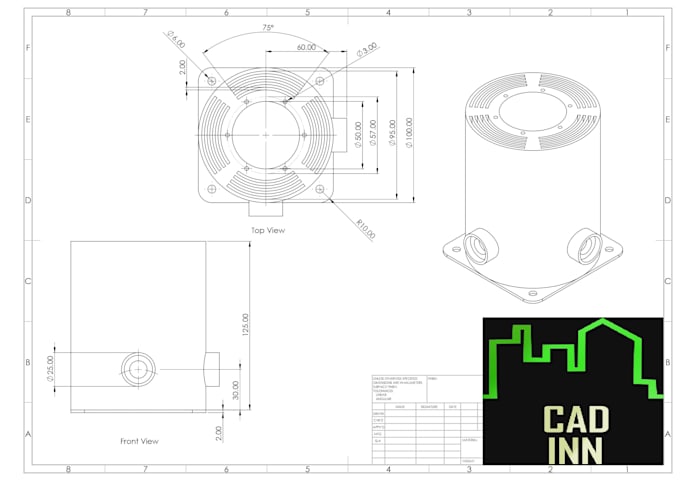 do 2d mechanical, technical, patent drawings in autocad