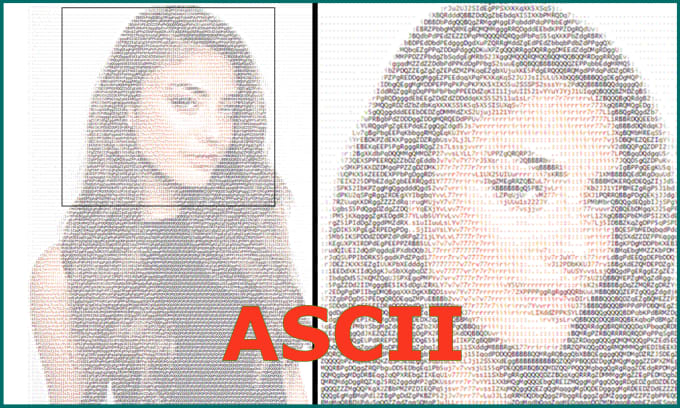 Make Images Attractive Manner With Ascii For Any Ascii Art By  Gunasekaramony | Fiverr