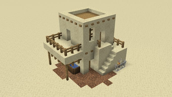 Create a small minecraft build by Jaradius | Fiverr