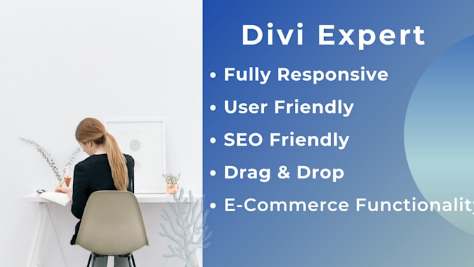 build a responsive landing page using the divi theme