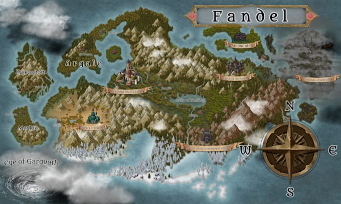make a map for your ttrpg, video game or book