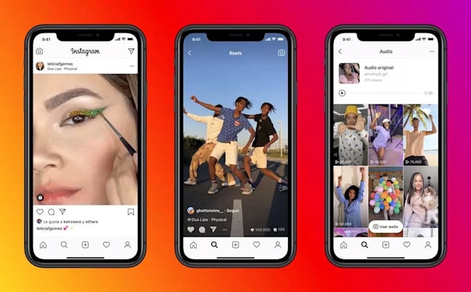create your instagram reel