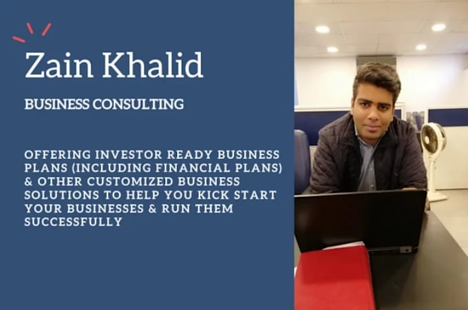 develop a business plan, startup proposal, pitch deck, business plan writer