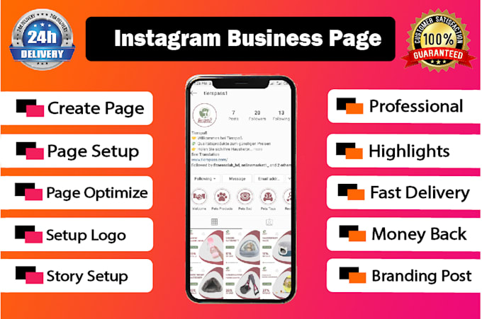 create, set up and optimize your instagram business page