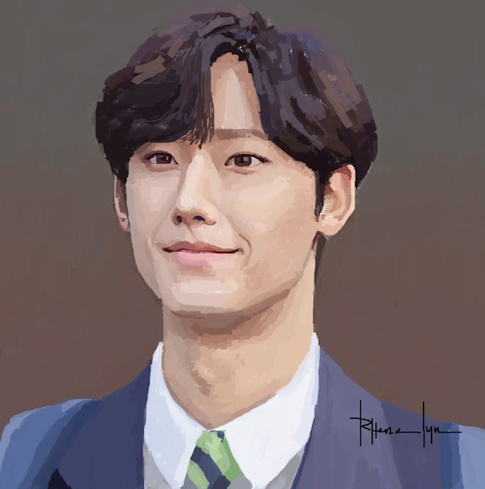 do digital paint and portraits