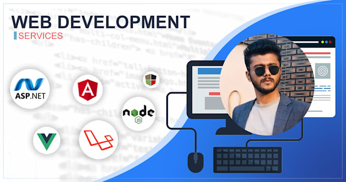 develop websites and web apps in laravel and node js