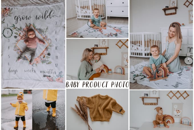 Hire a freelancer to do baby product photography