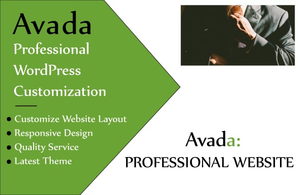 customize and develop wordpress website using avada theme