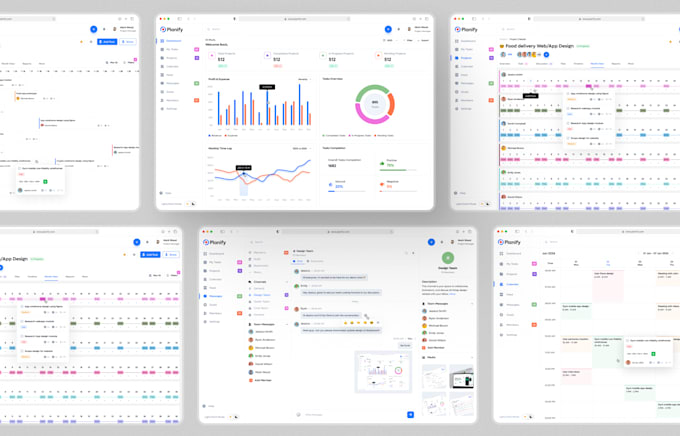 Design modern saas web app and dashboard ui ux in figma by ...