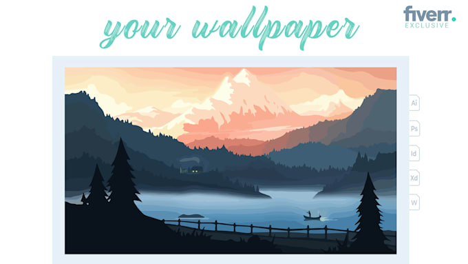 create your unique vector 8k wallpaper for all media