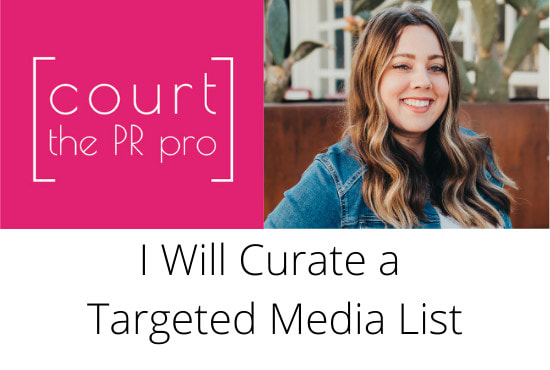 create a targeted media list for your brand