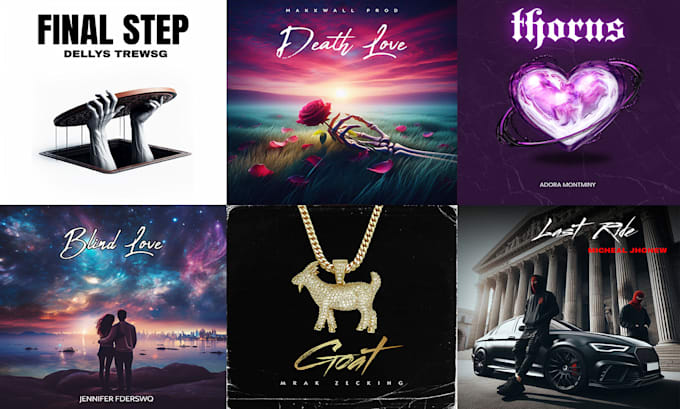 Professionally design your album cover art or music artwork by Tech ...