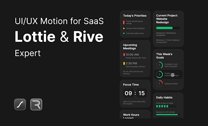 create lightweight lottie animation for web and apps